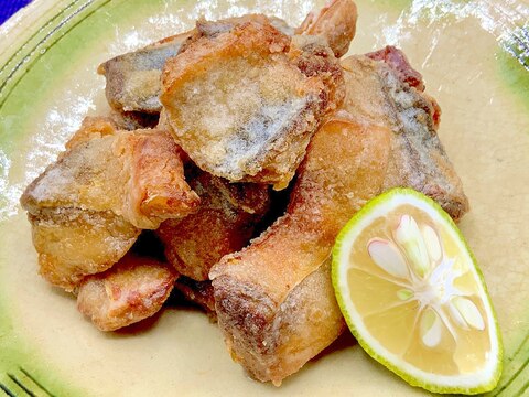 少量の油で揚げ焼き鯖の竜田揚げ☆彡